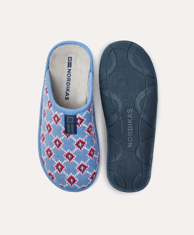 nordikas ZAPATILLAS DE CASA MUJER CERLER CELESTE Grandes ahorros