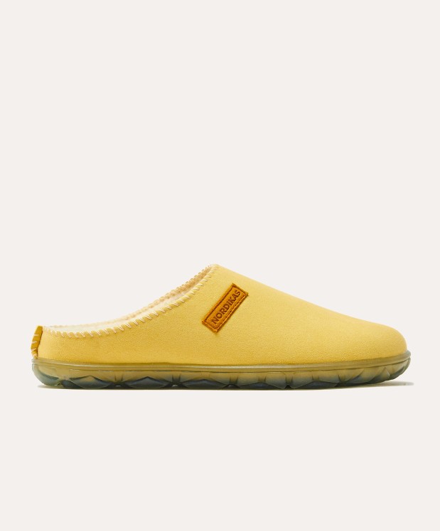 nordikas ZAPATILLAS DE CASA MUJER ECO SUEDE YELLOW Outlet