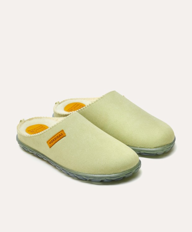 nordikas ZAPATILLAS DE CASA MUJER ECO SUEDE SALVIA Outlet online