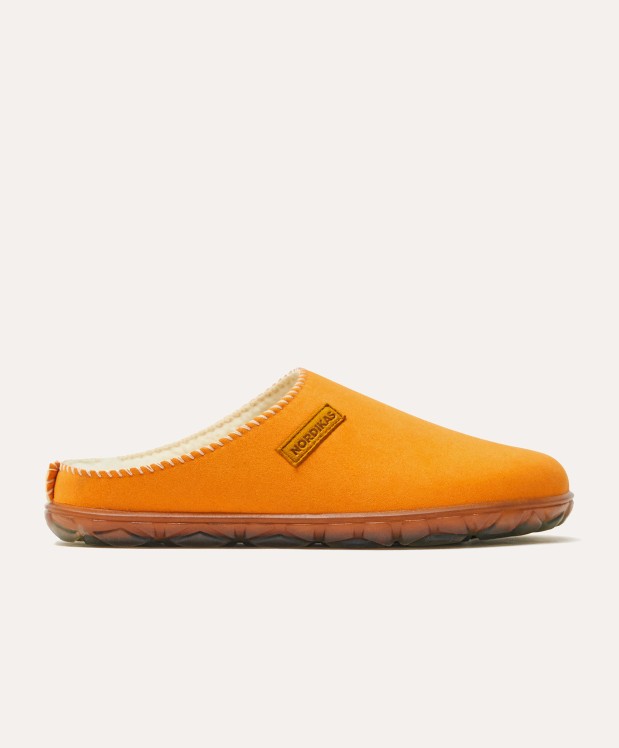 nordikas ZAPATILLAS DE CASA MUJER ECO SUEDE ORANGE Rebajas