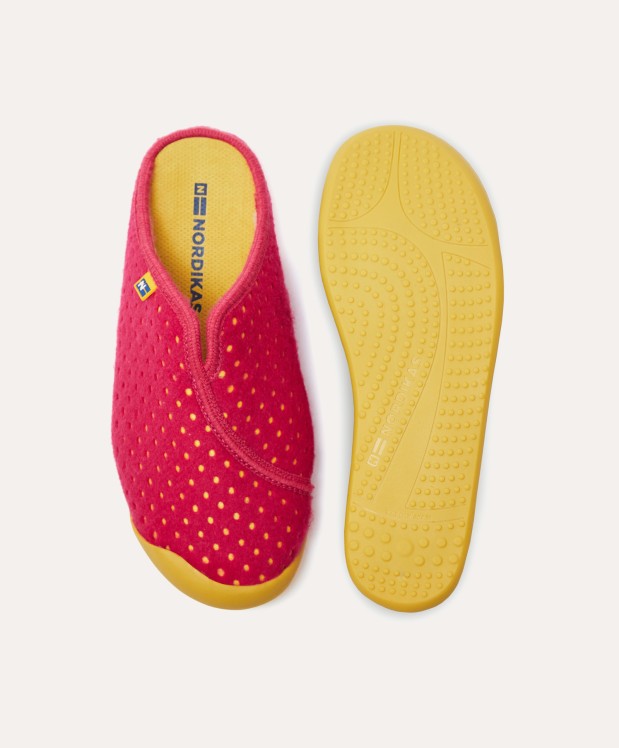 nordikas ZAPATILLAS DE CASA MUJER PUNTINI FRESA Rebajas de fábrica