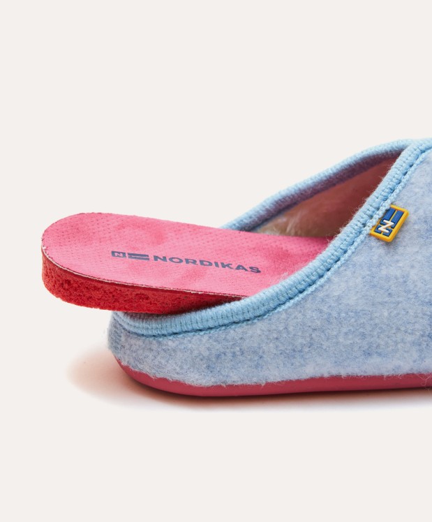 nordikas ZAPATILLAS DE CASA MUJER VIENA CELESTE Tienda