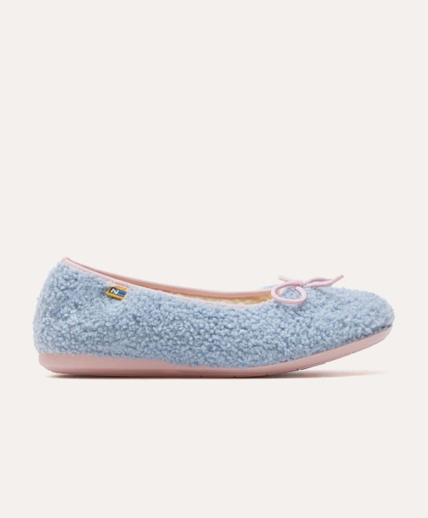 nordikas ZAPATILLAS DE CASA MUJER TEDDY CELESTE Precio de fábrica