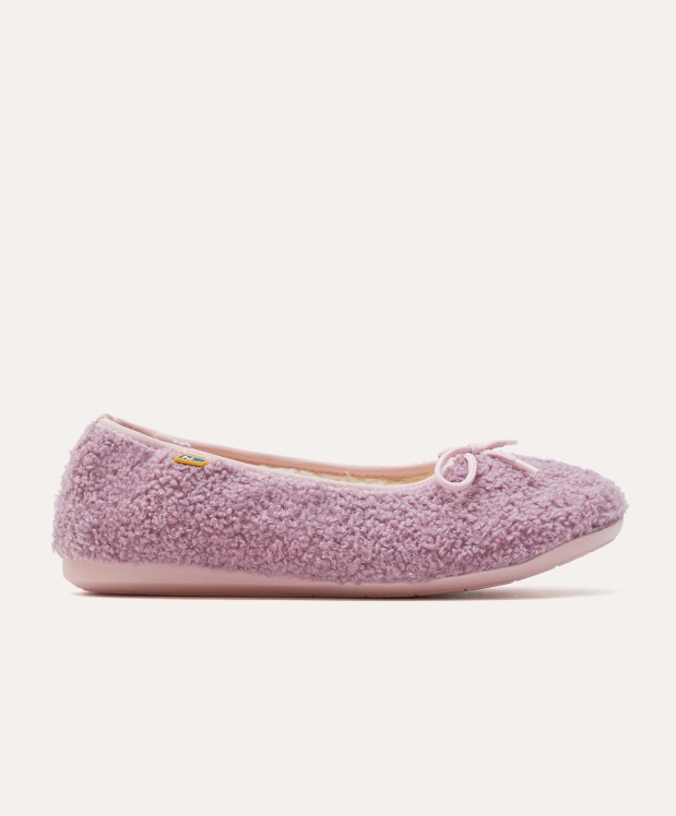 nordikas ZAPATILLAS DE CASA MUJER TEDDY MALVA Promoción por tiempo limitado