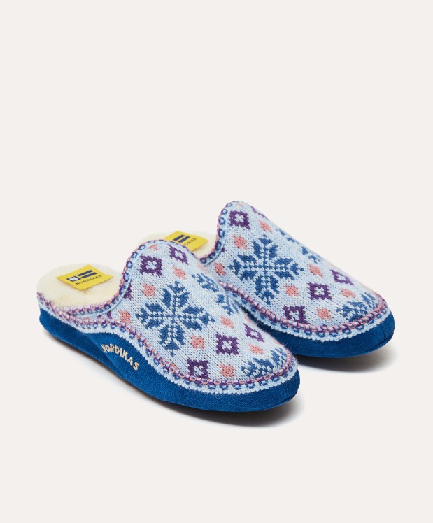 nordikas ZAPATILLAS DE CASA MUJER ASTUN ZAFIRO