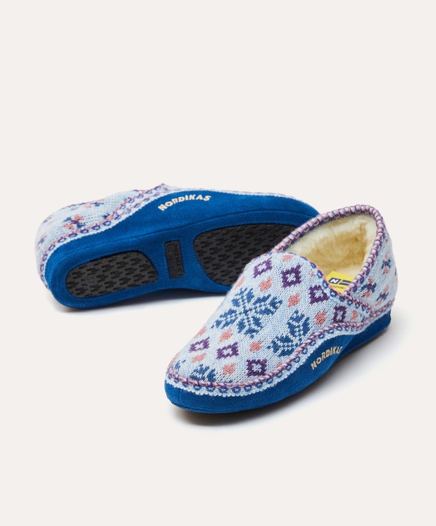 nordikas ZAPATILLAS DE CASA MUJER ASTUN ZAFIRO Envío internacional gratuito