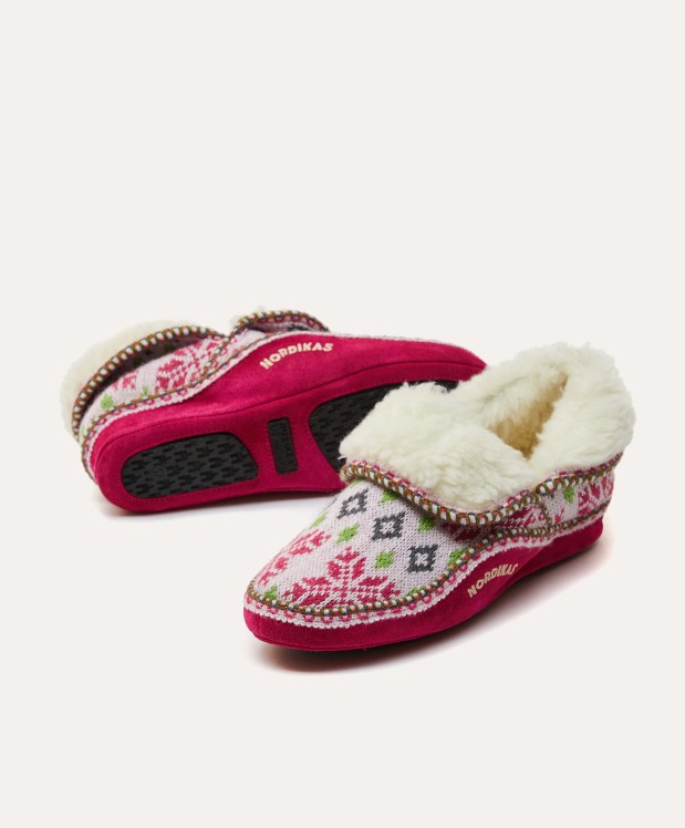 nordikas ZAPATILLAS DE CASA MUJER ASTUN FRESA Tienda de fábrica