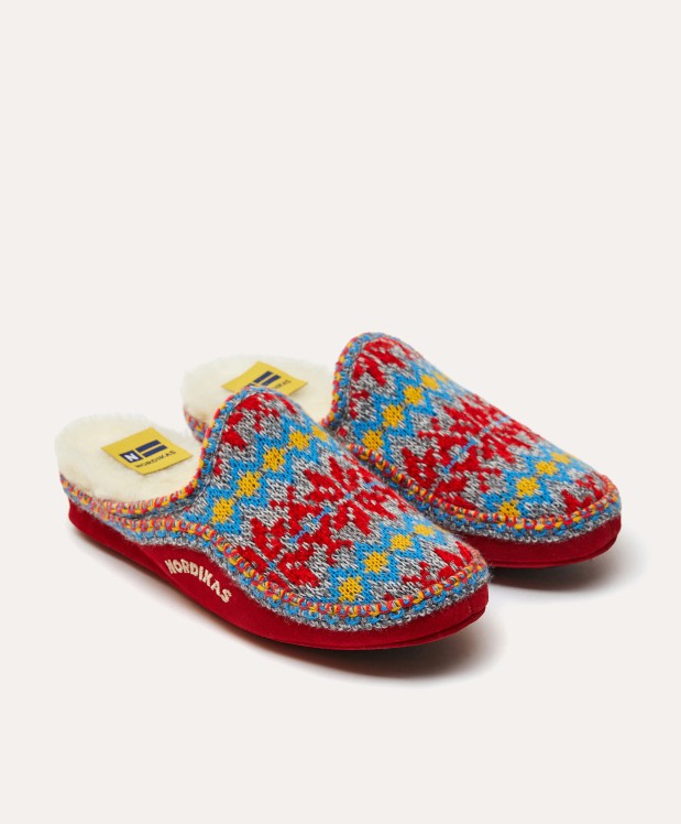nordikas ZAPATILLAS DE CASA MUJER FORMIGAL ROJO En oferta