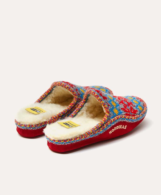 nordikas ZAPATILLAS DE CASA MUJER FORMIGAL ROJO En oferta