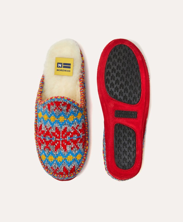 nordikas ZAPATILLAS DE CASA MUJER FORMIGAL ROJO En oferta