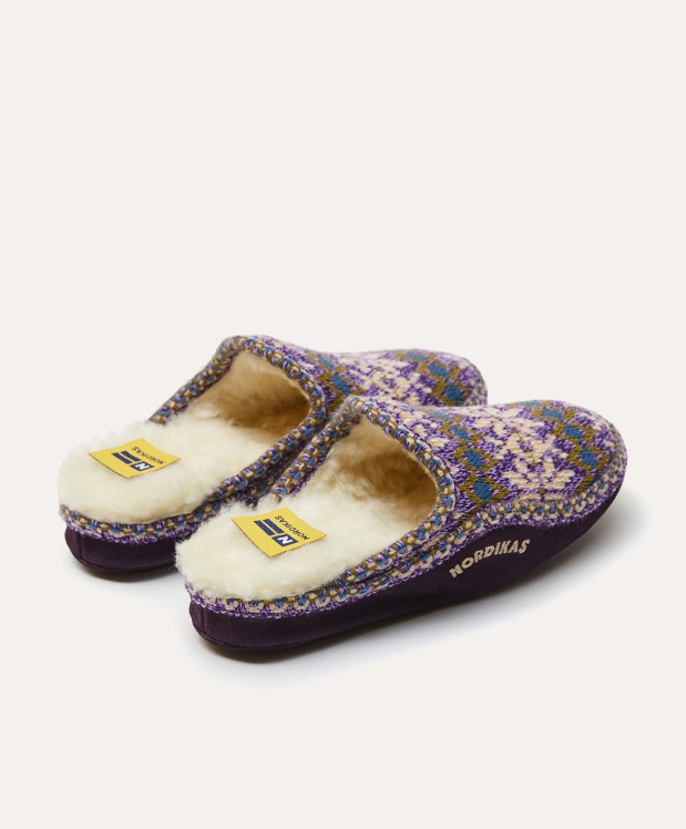nordikas ZAPATILLAS DE CASA MUJER FORMIGAL PURPURA Libre de impuestos