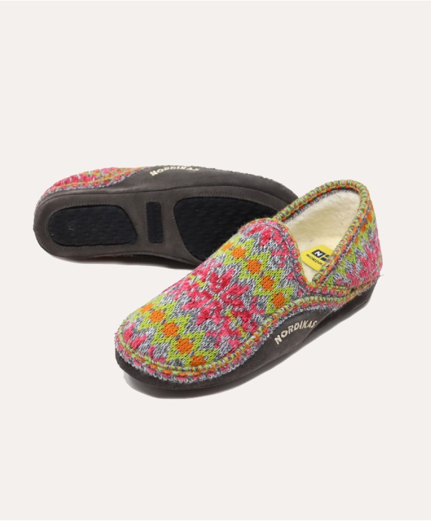 nordikas ZAPATILLAS DE CASA MUJER FORMIGAL GRIS Descuentos del mes