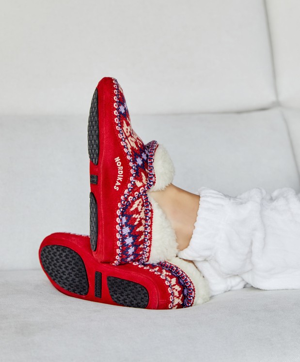 nordikas ZAPATILLAS DE CASA MUJER FORMIGAL CEREZA Oferta exclusiva