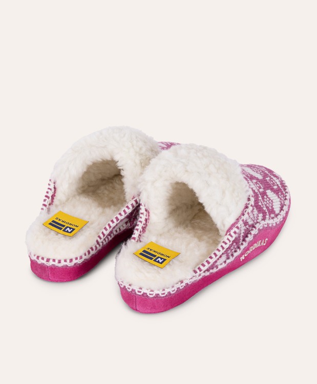 nordikas ZAPATILLAS DE CASA MUJER COPITOS FRESA Descuento por venta flash