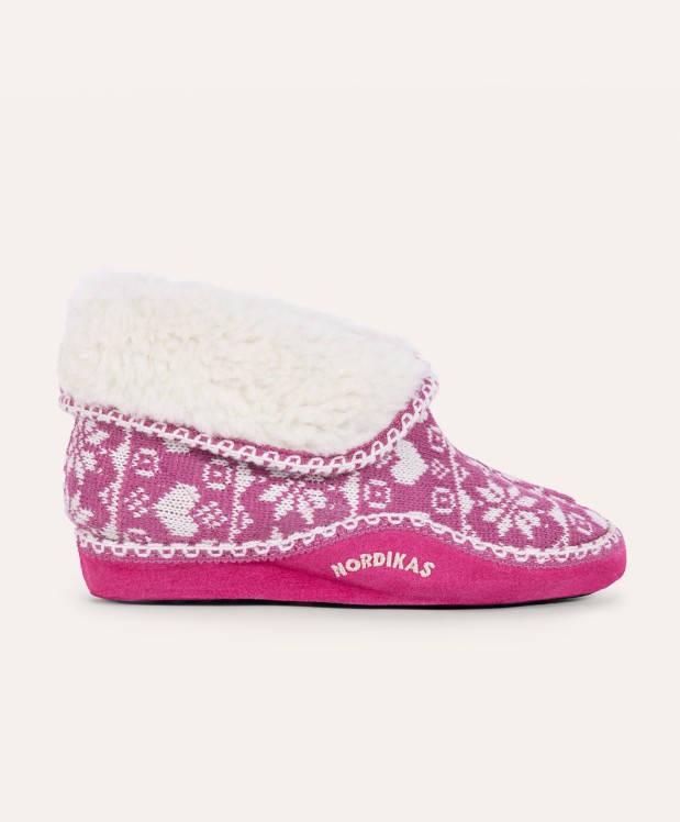 nordikas ZAPATILLAS DE CASA MUJER COPITOS FRESA Ofertas de temporada