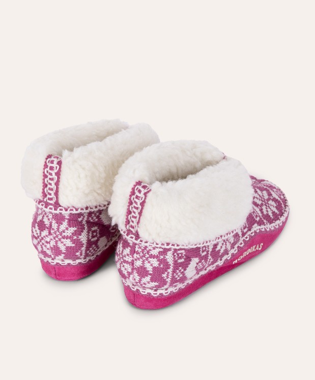 nordikas ZAPATILLAS DE CASA MUJER COPITOS FRESA Ofertas de temporada