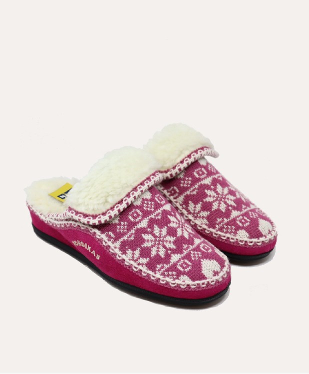 nordikas ZAPATILLAS DE CASA MUJER COPITOS FRESA Ofertas especiales
