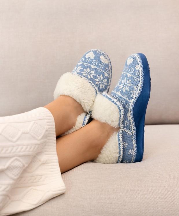 nordikas ZAPATILLAS DE CASA MUJER COPITOS ZAFIRO Grandes ahorros