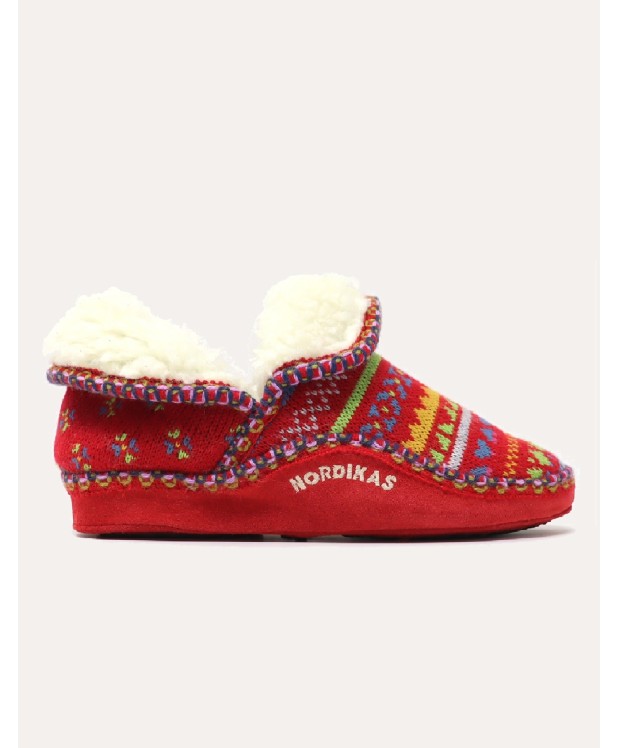 nordikas ZAPATILLAS DE CASA MUJER CANDANCHU ROJO Outlet online