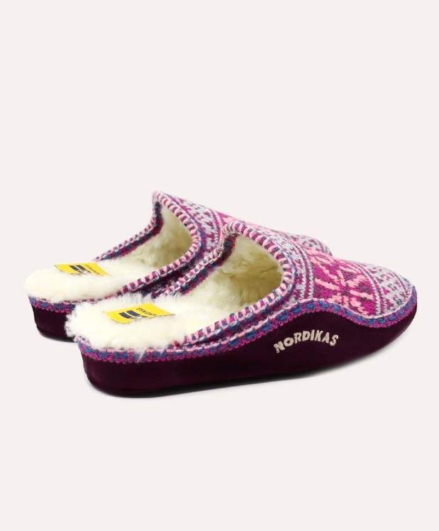 nordikas ZAPATILLAS DE CASA MUJER TEIDE MORADO Tienda