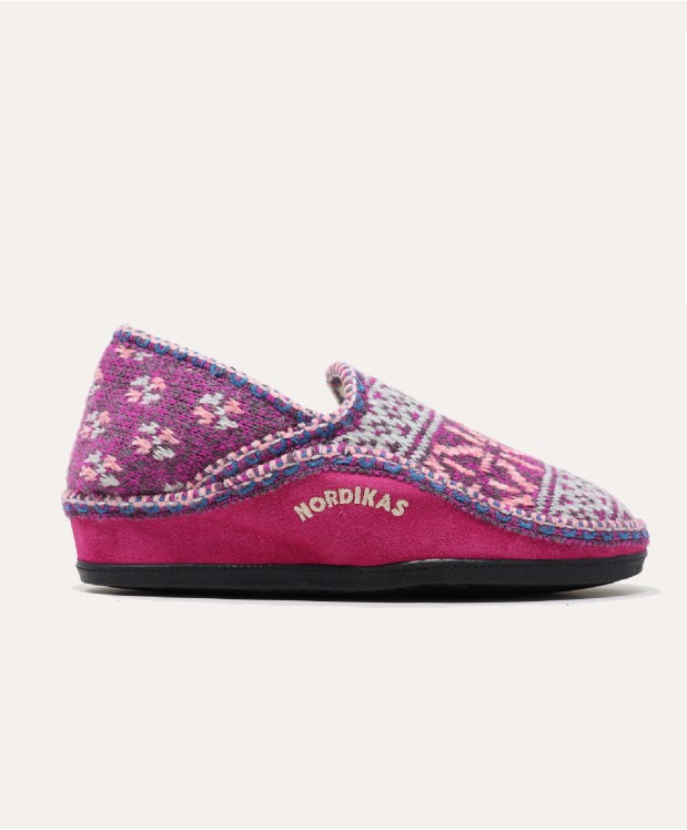 nordikas ZAPATILLAS DE CASA MUJER TEIDE MORADO Mejor oferta