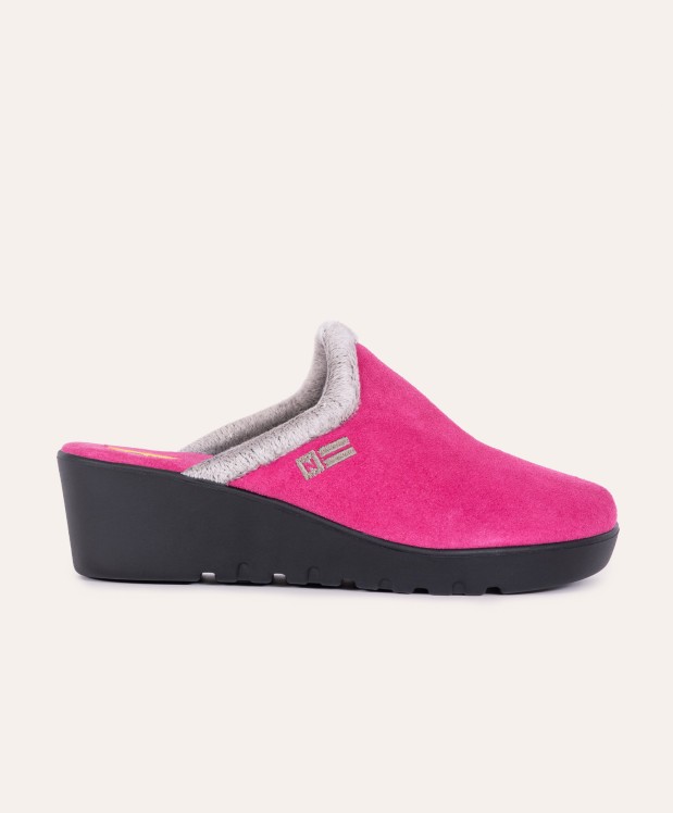nordikas ZAPATILLAS DE CASA MUJER AFELPADO FRESA Último día