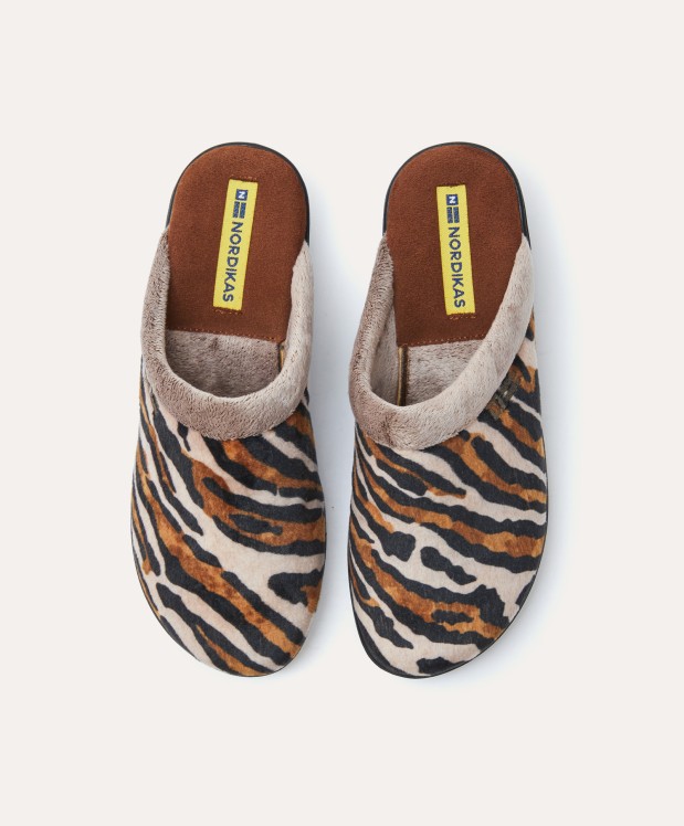 nordikas ZAPATILLAS DE CASA MUJER TANZANIA MARRON Solo queda un día