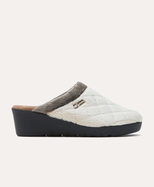 nordikas ZAPATILLAS DE CASA MUJER ALPINO BEIGE Grandes descuentos