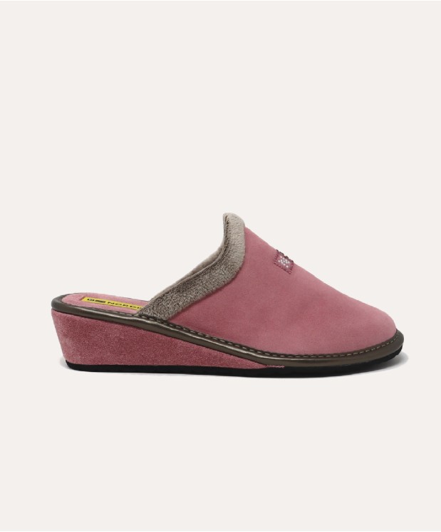 nordikas ZAPATILLAS DE CASA MUJER AFELPADO ROSA Ahorra y exporta