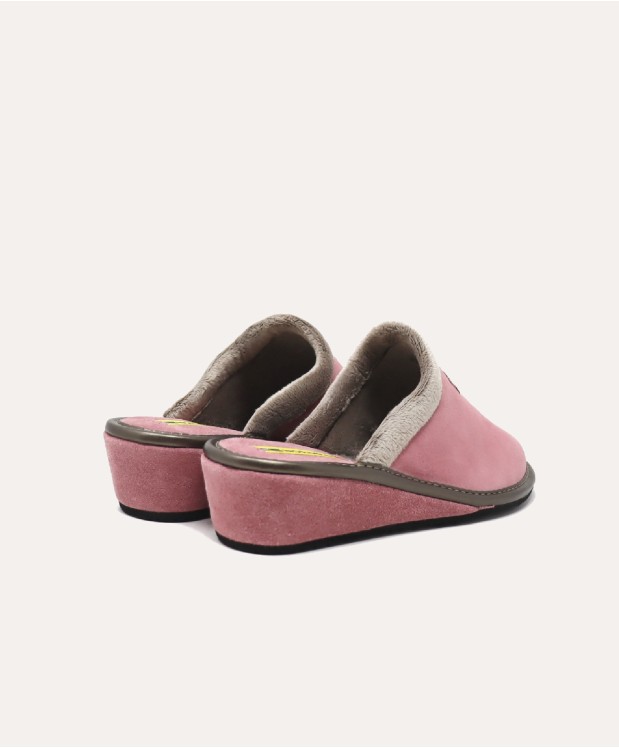 nordikas ZAPATILLAS DE CASA MUJER AFELPADO ROSA Ahorra y exporta