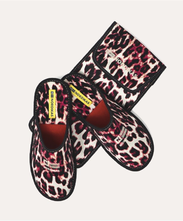 nordikas ZAPATILLAS DE VIAJE MUJER LINCE FRESA Descuento por venta flash