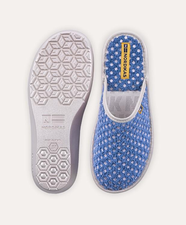nordikas ZAPATILLAS DE CASA MUJER CIRCLES JEANS Devoluciones gratuitas
