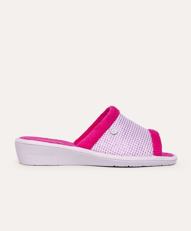 nordikas ZAPATILLAS DE CASA MUJER GLAMOUR ROSA Rebajas baratas