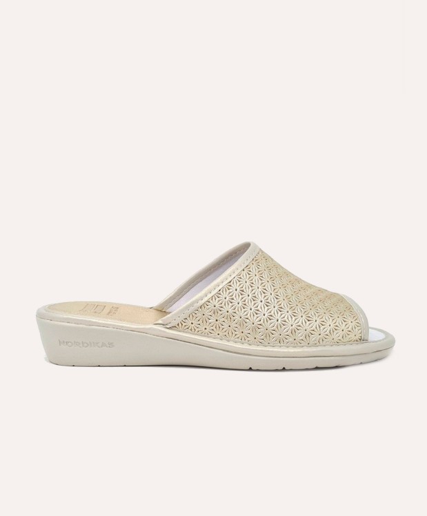 nordikas ZAPATILLAS DE CASA MUJER NAPALIN PLATINO