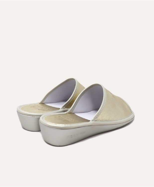 nordikas ZAPATILLAS DE CASA MUJER METALIC PLATINO Rebajas top