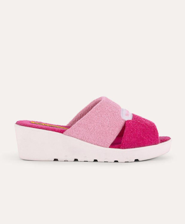 nordikas ZAPATILLAS DE CASA MUJER TOALLA FUXIA Solo hoy