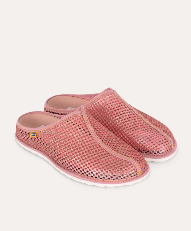 nordikas ZAPATILLAS DE CASA MUJER METALCRIS ROSA Liquidación