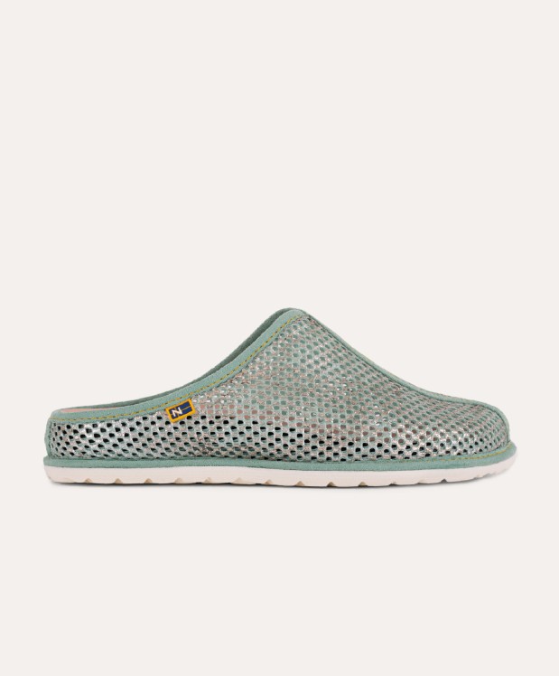 nordikas ZAPATILLAS DE CASA MUJER METALCRIS MENTA Envío internacional gratuito