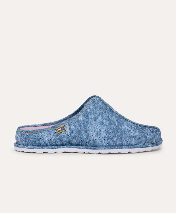nordikas ZAPATILLAS DE CASA MUJER VAQUERO AZUL Limitado a 3 días