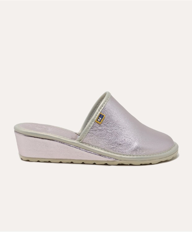 nordikas ZAPATILLAS DE CASA MUJER METALIC MALVA Libre de impuestos