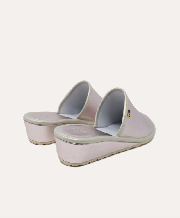 nordikas ZAPATILLAS DE CASA MUJER METALIC MALVA Libre de impuestos