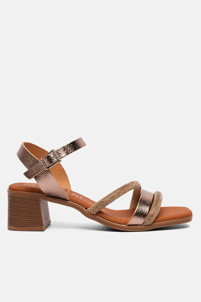 ﻿oh my sandals Sandalia Mujer Piel Olivia Cava Oferta especial de fábrica