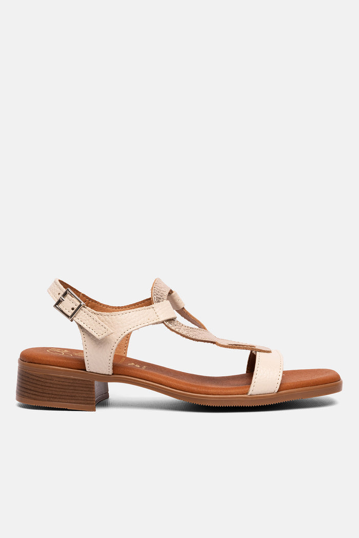 oh my sandals Sandalia Mujer Piel Leila Hielo Liquidación