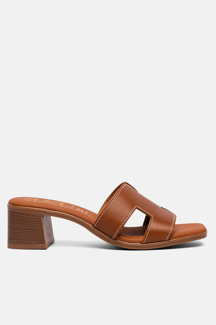 oh my sandals Sandalia Mujer Piel Nancy Roble Precios de Black Friday