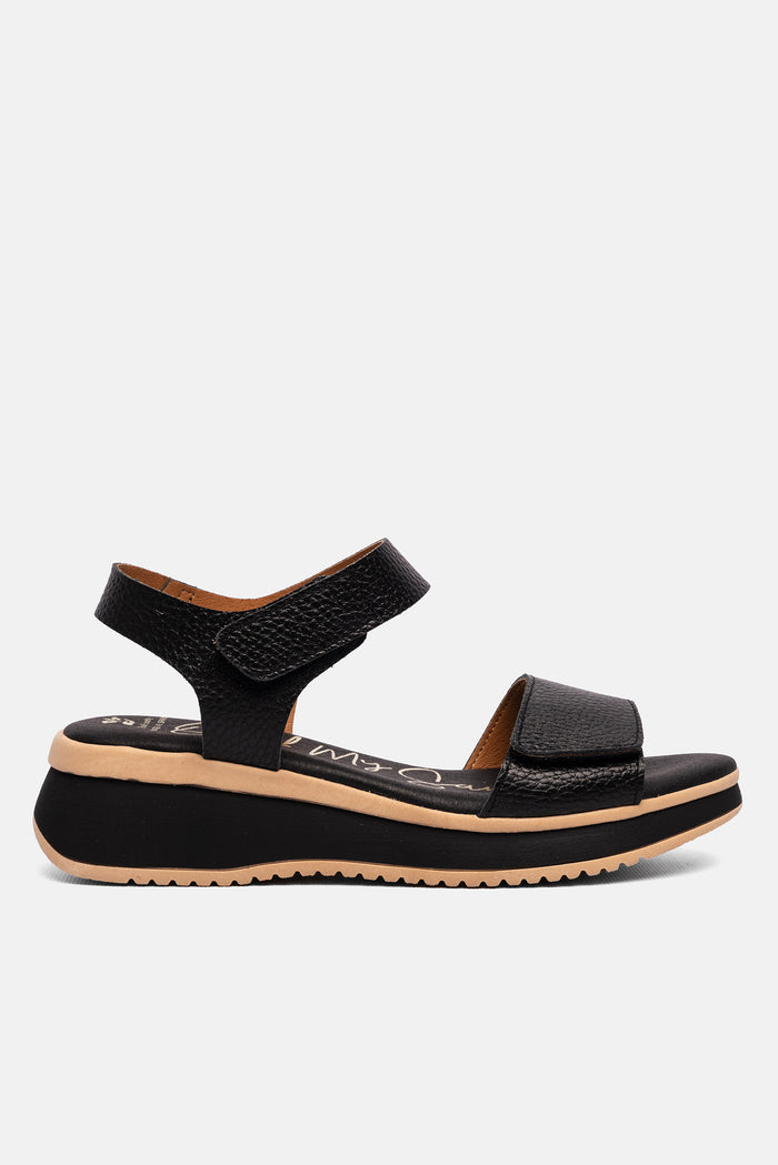 oh my sandals Sandalia Mujer Piel Selene Negro Última moda