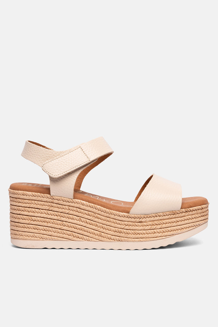 oh my sandals Sandalia Mujer Piel Zulema Hielo