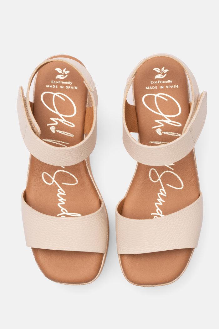 oh my sandals Sandalia Mujer Piel Zulema Hielo Descuento por venta flash