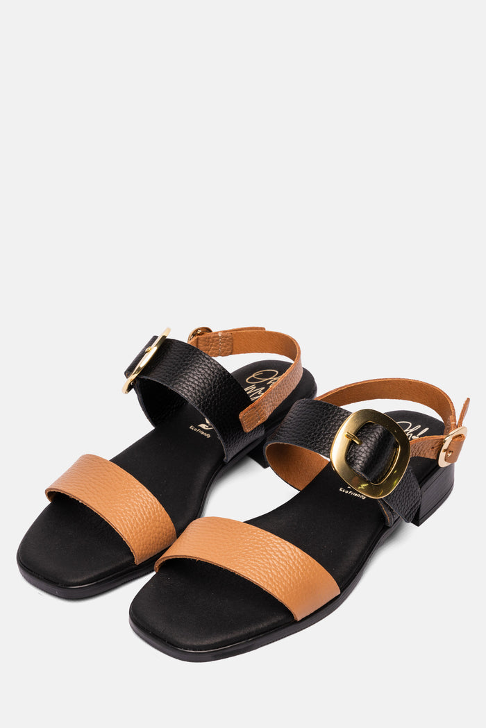 oh my sandals Sandalia Mujer Piel Malena Negro Tienda
