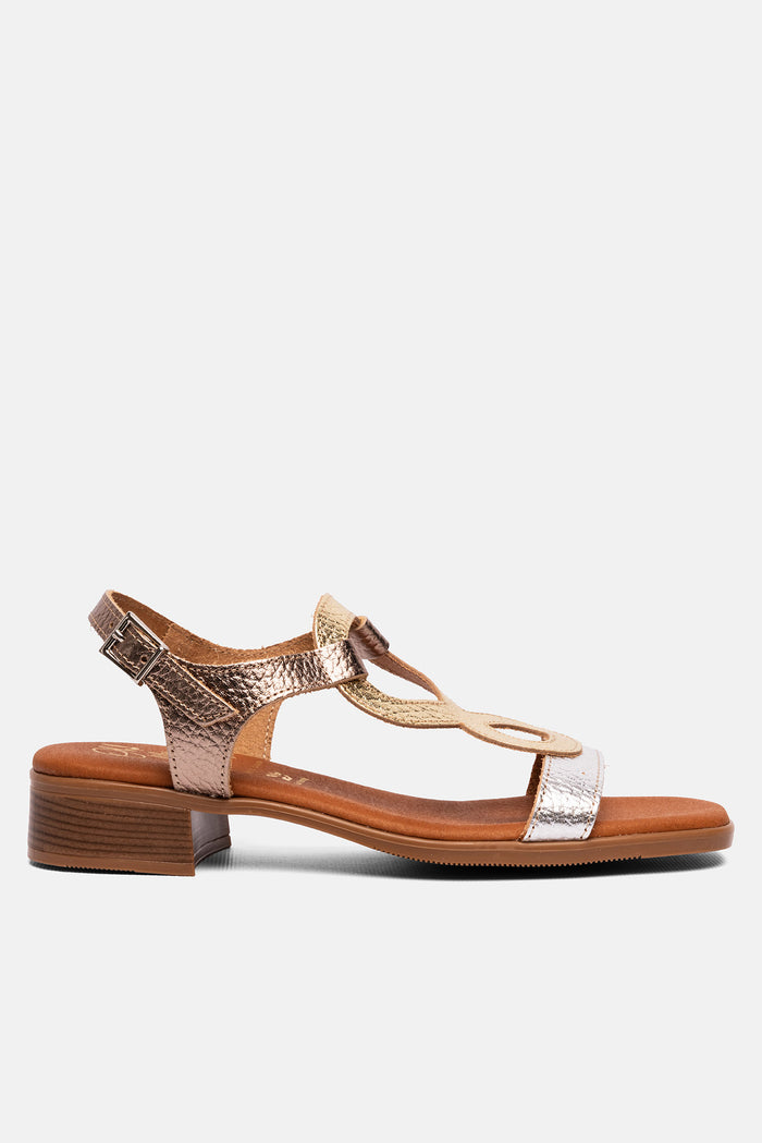 oh my sandals Sandalia Mujer Piel Leila Cava Tienda