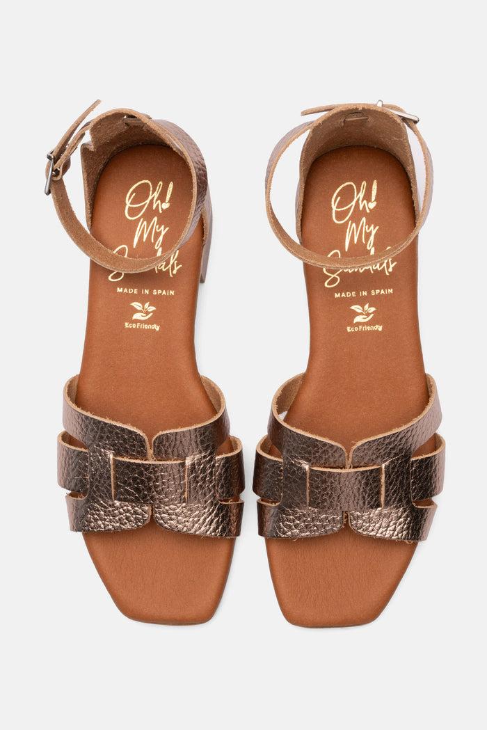 oh my sandals Sandalia Mujer Piel Julia Cava Rebajas online